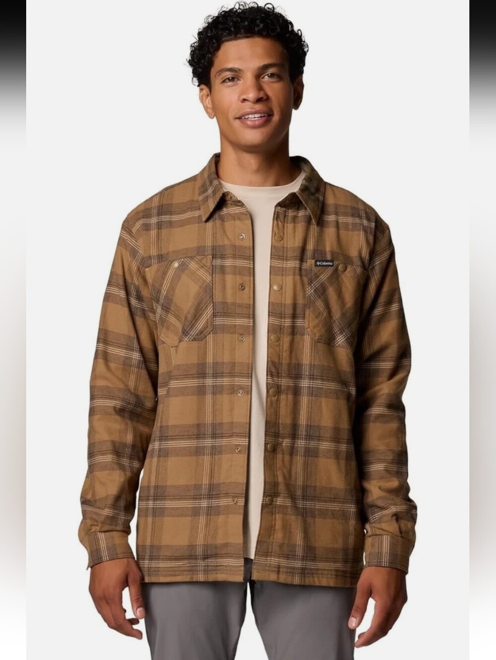 Columbia Men's Cornell Woods Fleece Lined Shacket Size XXL